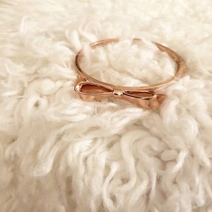 Rose Gold Bow Detail Kate Spade Bangle